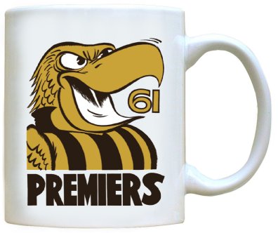 1961 Hawks Coffee Mug